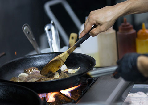 Cocina restaurante