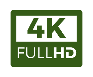Calidad Full HD y 4K
